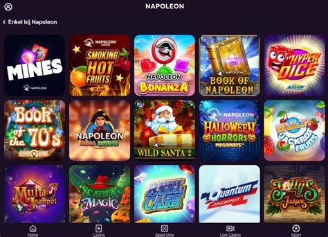 napoleon casino.be|Speel de beste Napoleon Casino games, gokkasten en tafelspellen.
